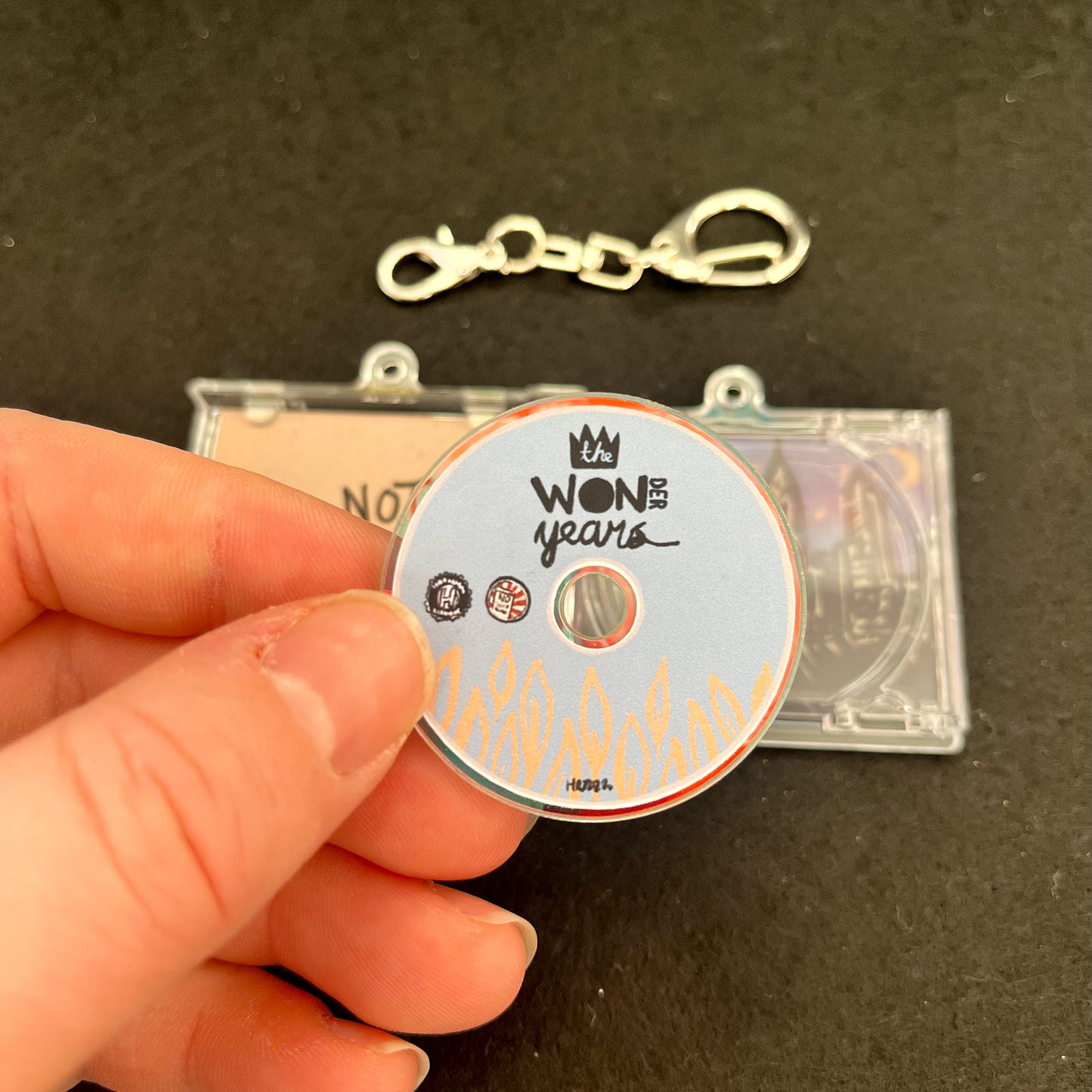 The Upsides - The Wonder Years Tiny CD Case Keyring