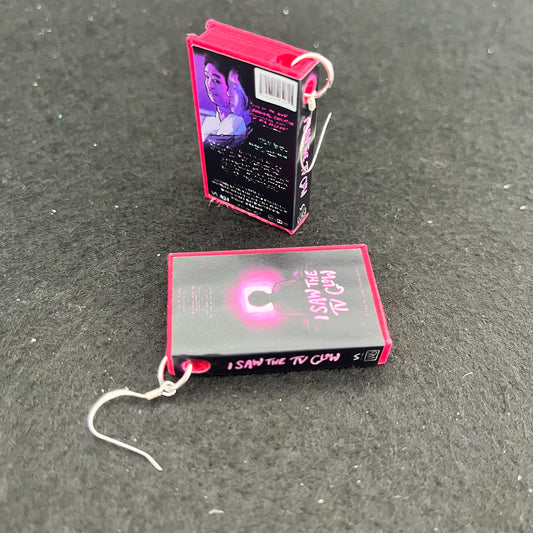 I Saw The TV Glow VHS Case Earrings