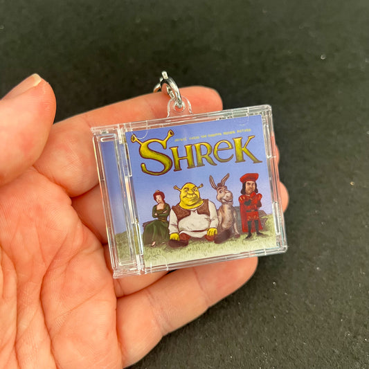 Shrek Soundtrack Tiny CD Case Keyring