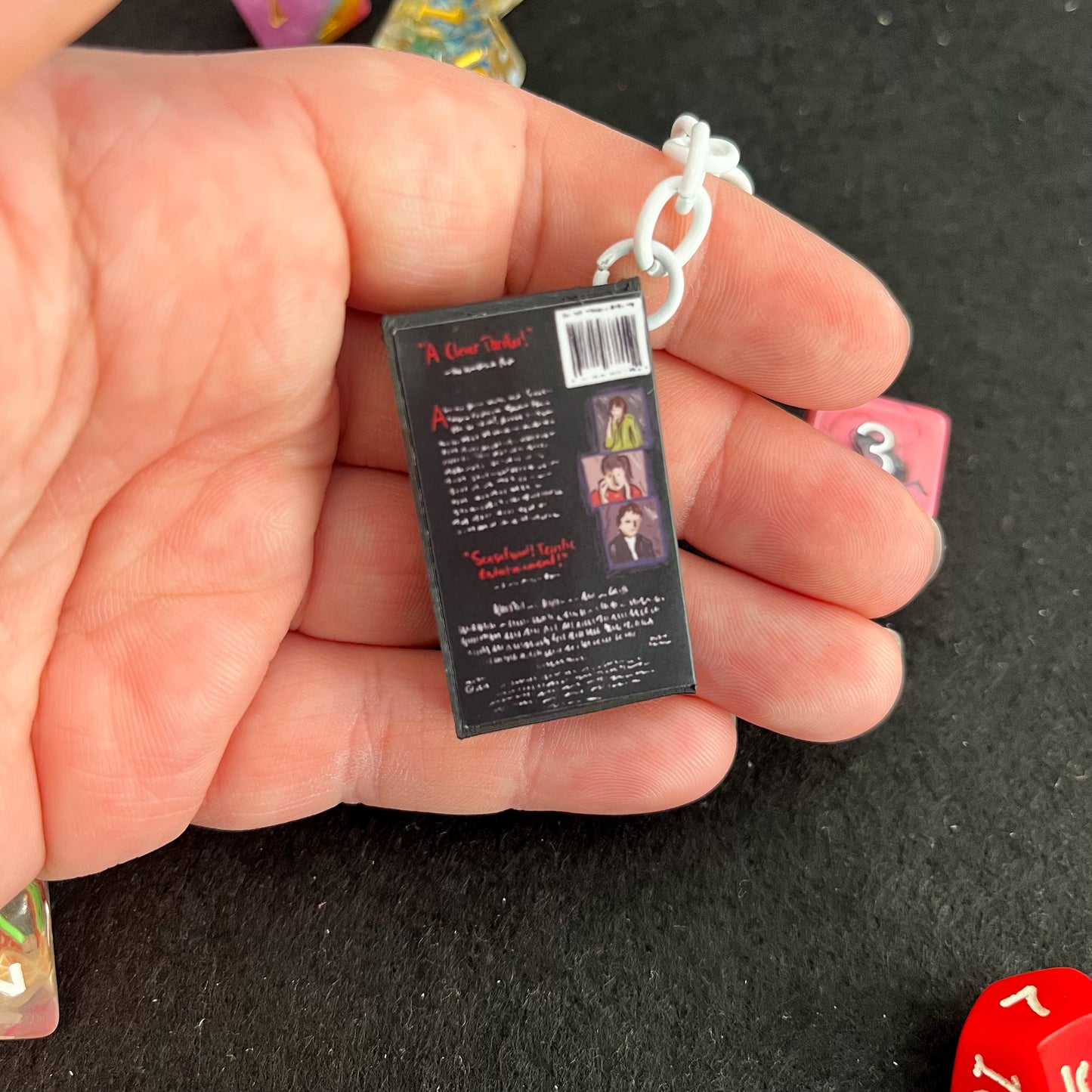 Scream VHS Case Keyring