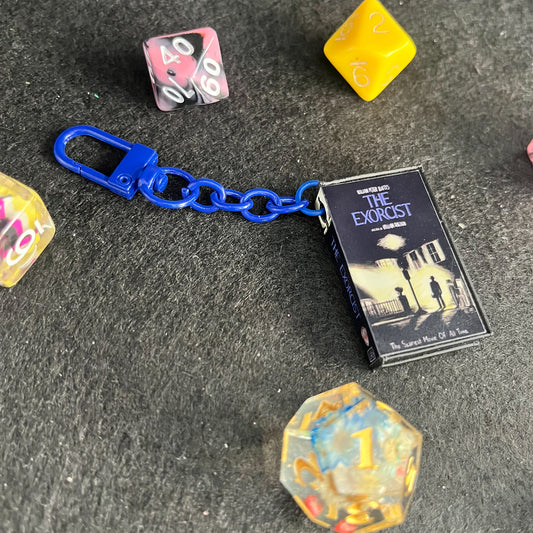 The Exorcist VHS Case Keyring