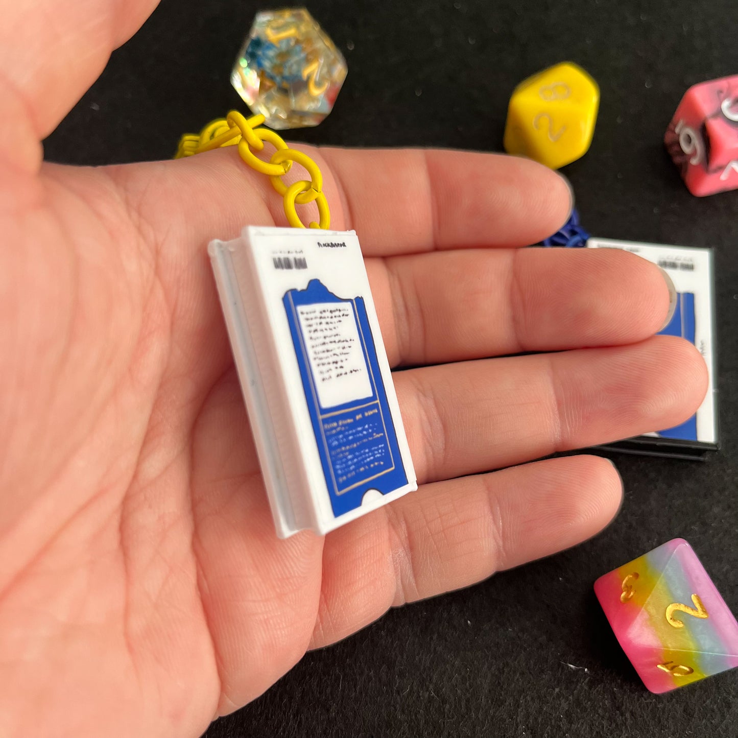 Blockbuster VHS Case Keyring