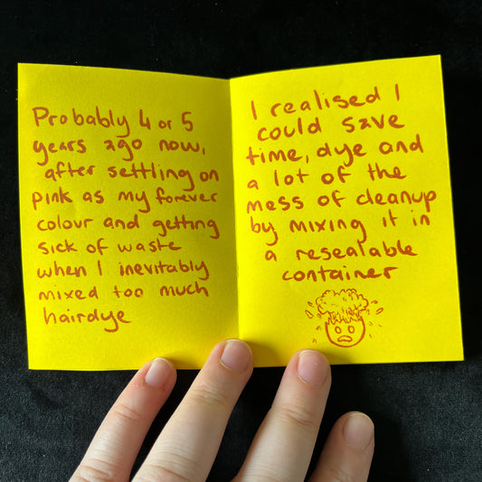 Hairdye Sourdough Zine