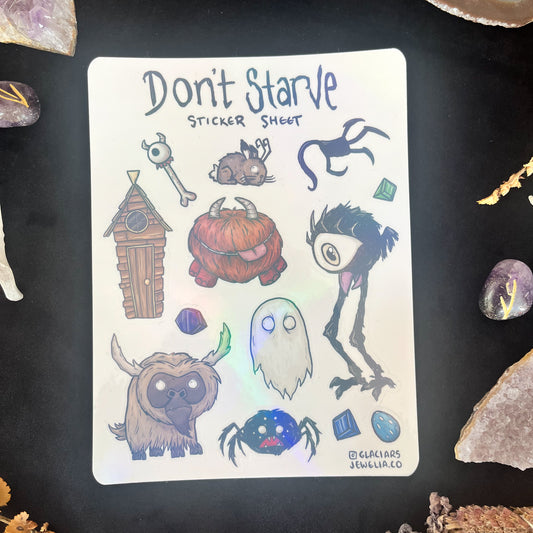Don't Starve Sticker Sheet