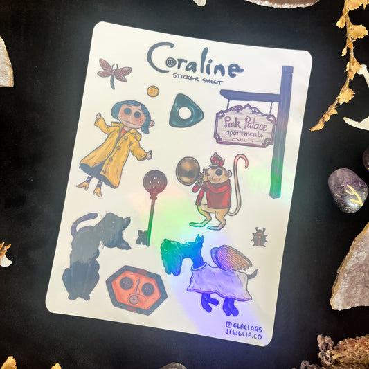 Coraline Sticker Sheet