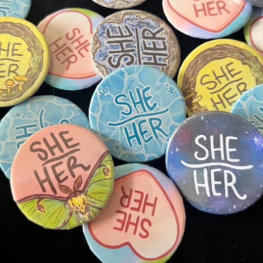 Pronoun Badges