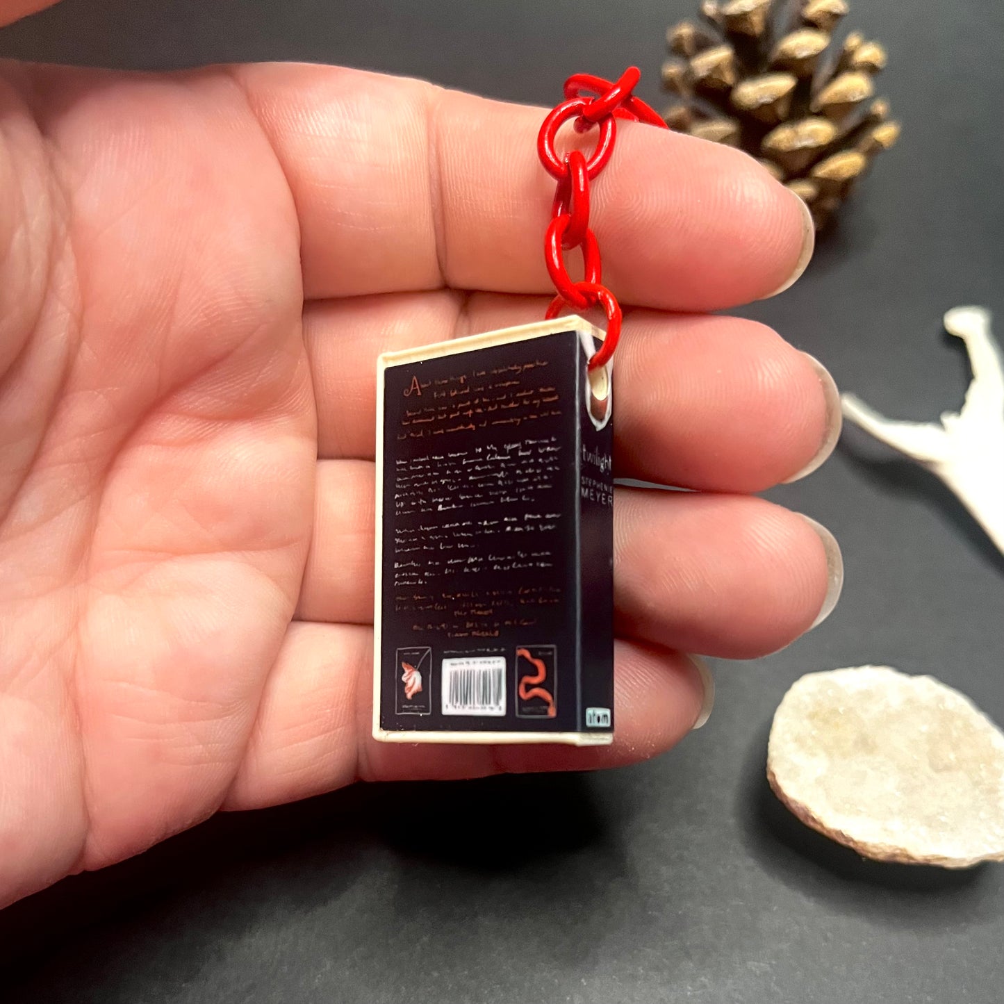 Twilight Book Keychain