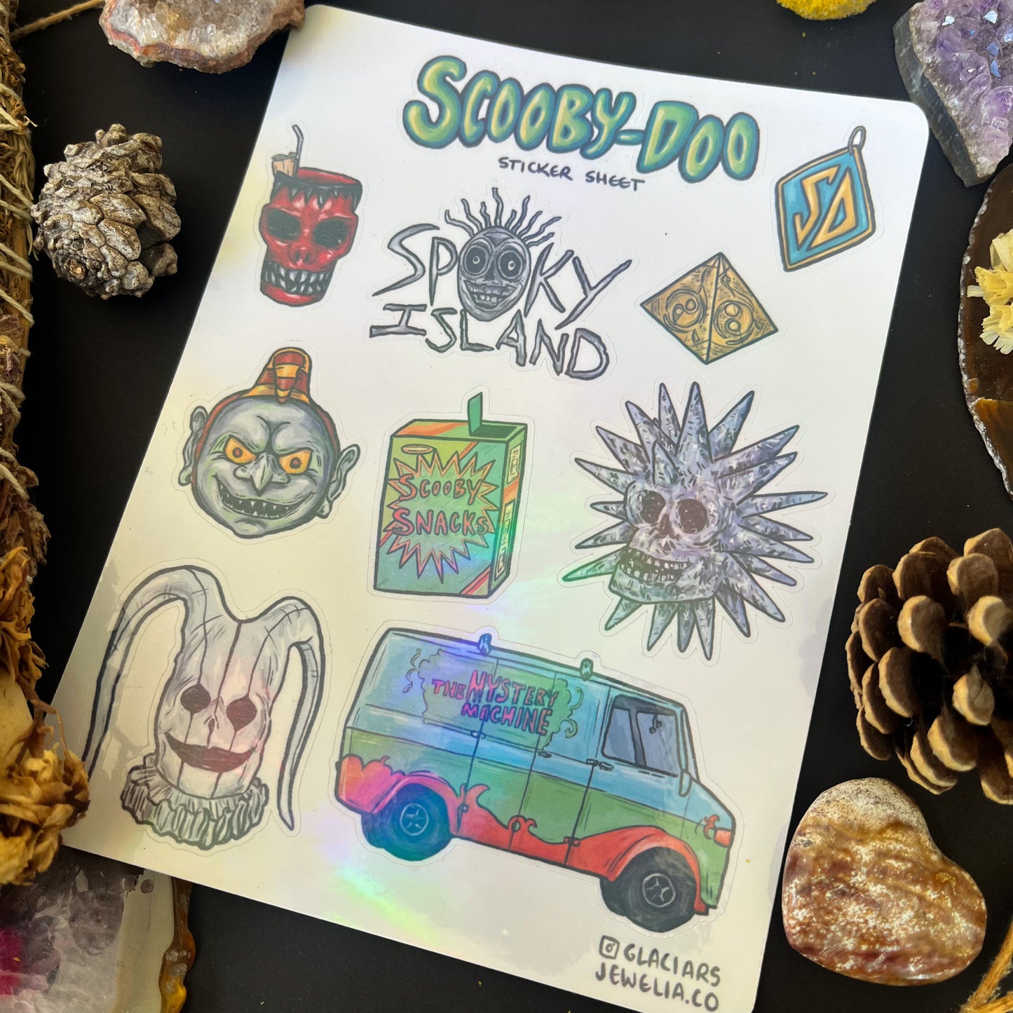 Scooby Doo Sticker Sheet