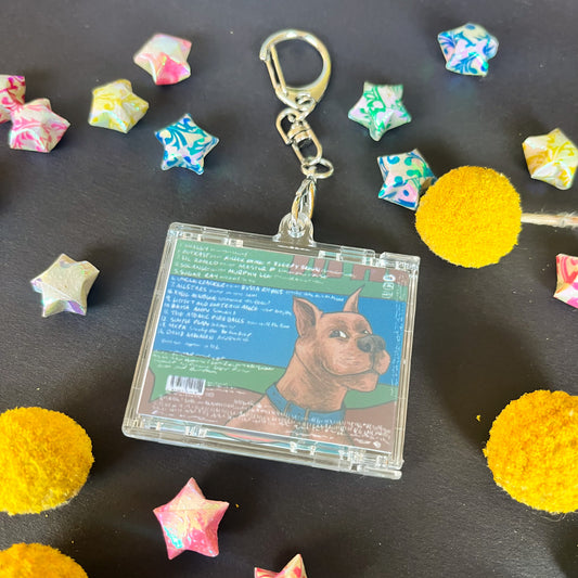 Scooby-Doo Soundtrack Tiny CD Case Keyring