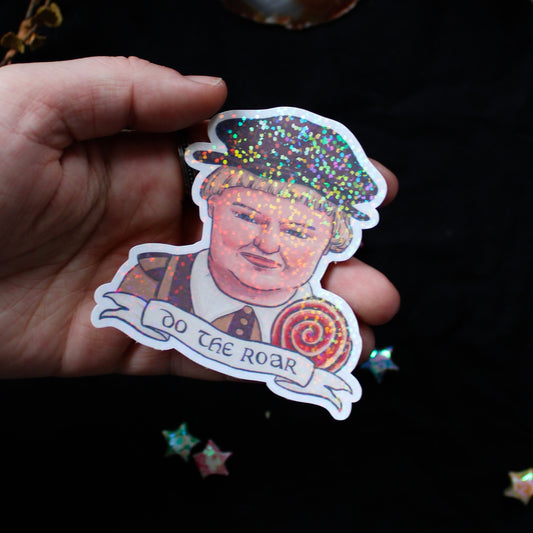 Do The Roar Shrek Holographic Sticker