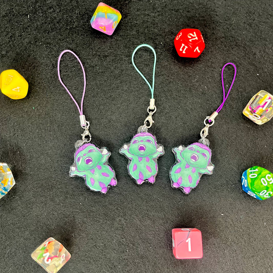 Bibble Acrylic Phone Charm