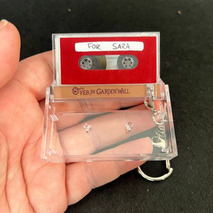 Over The Garden Wall Cassette Tape Keychain