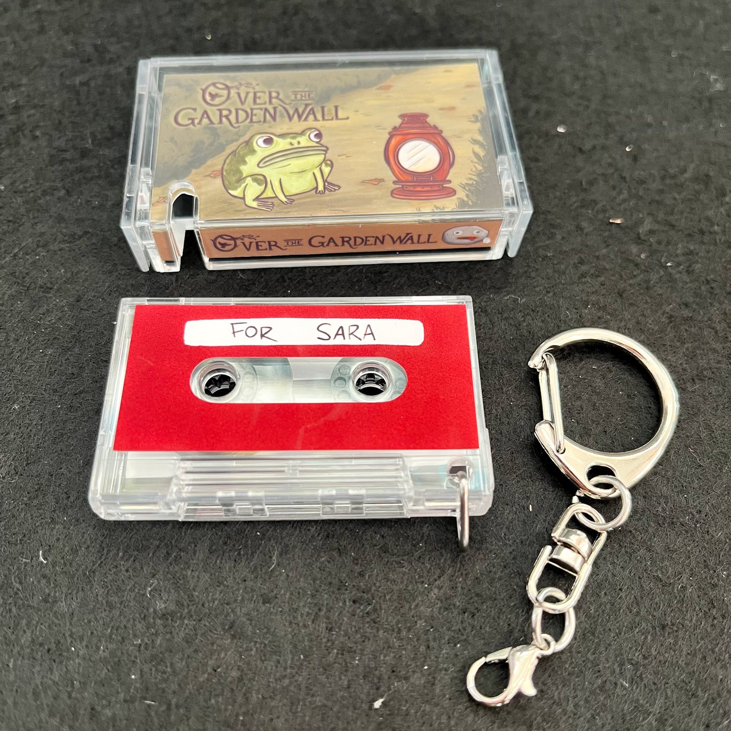 Over The Garden Wall Cassette Tape Keychain