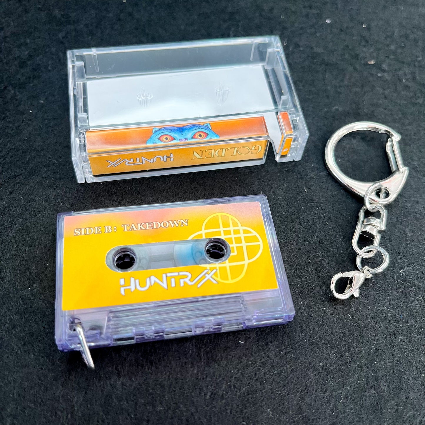 K-Pop Demon Hunters Huntrix Cassette Tape Keychain