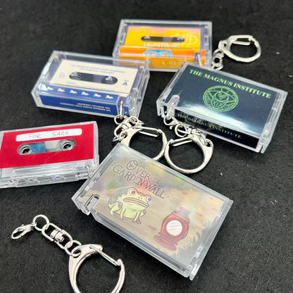 Over The Garden Wall Cassette Tape Keychain