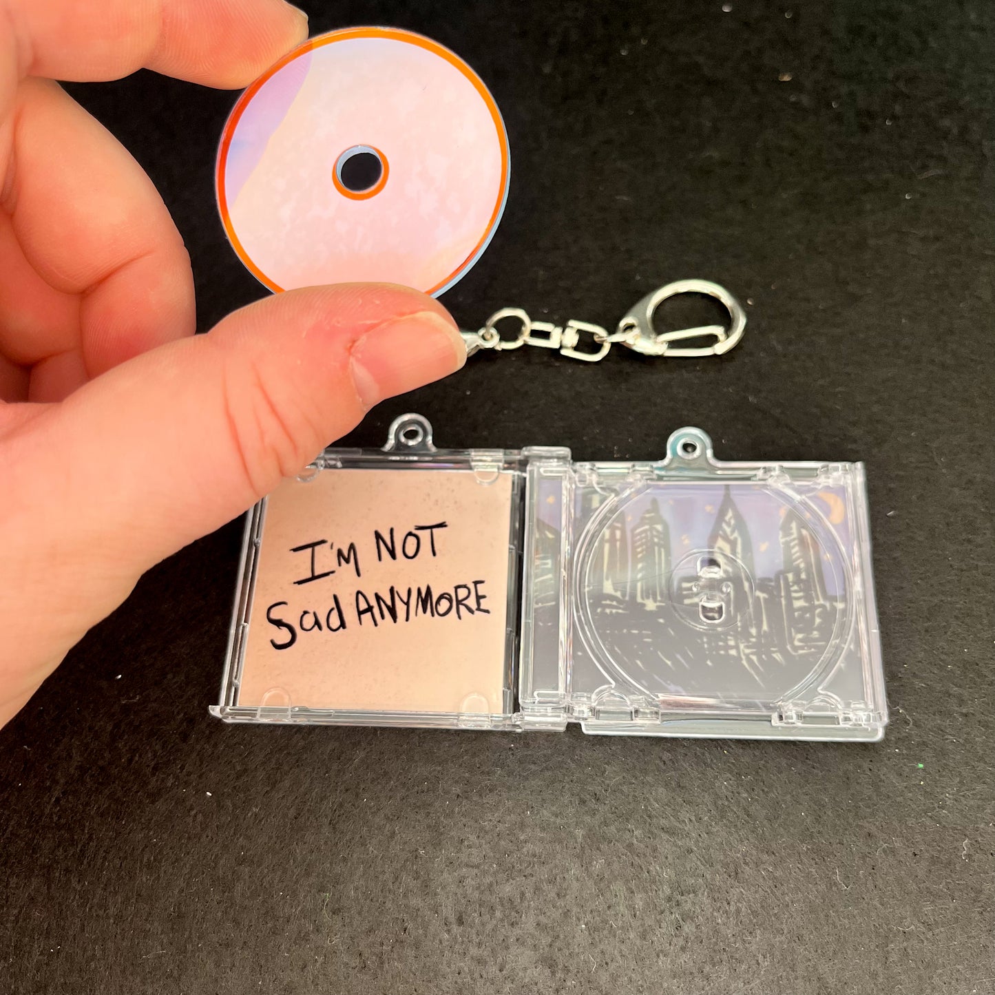 The Upsides - The Wonder Years Tiny CD Case Keyring