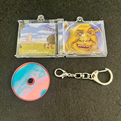 Shrek Soundtrack Tiny CD Case Keyring