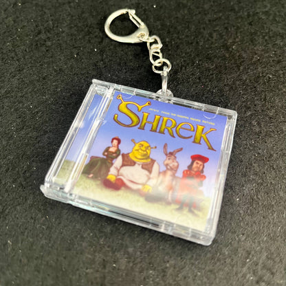 Shrek Soundtrack Tiny CD Case Keyring