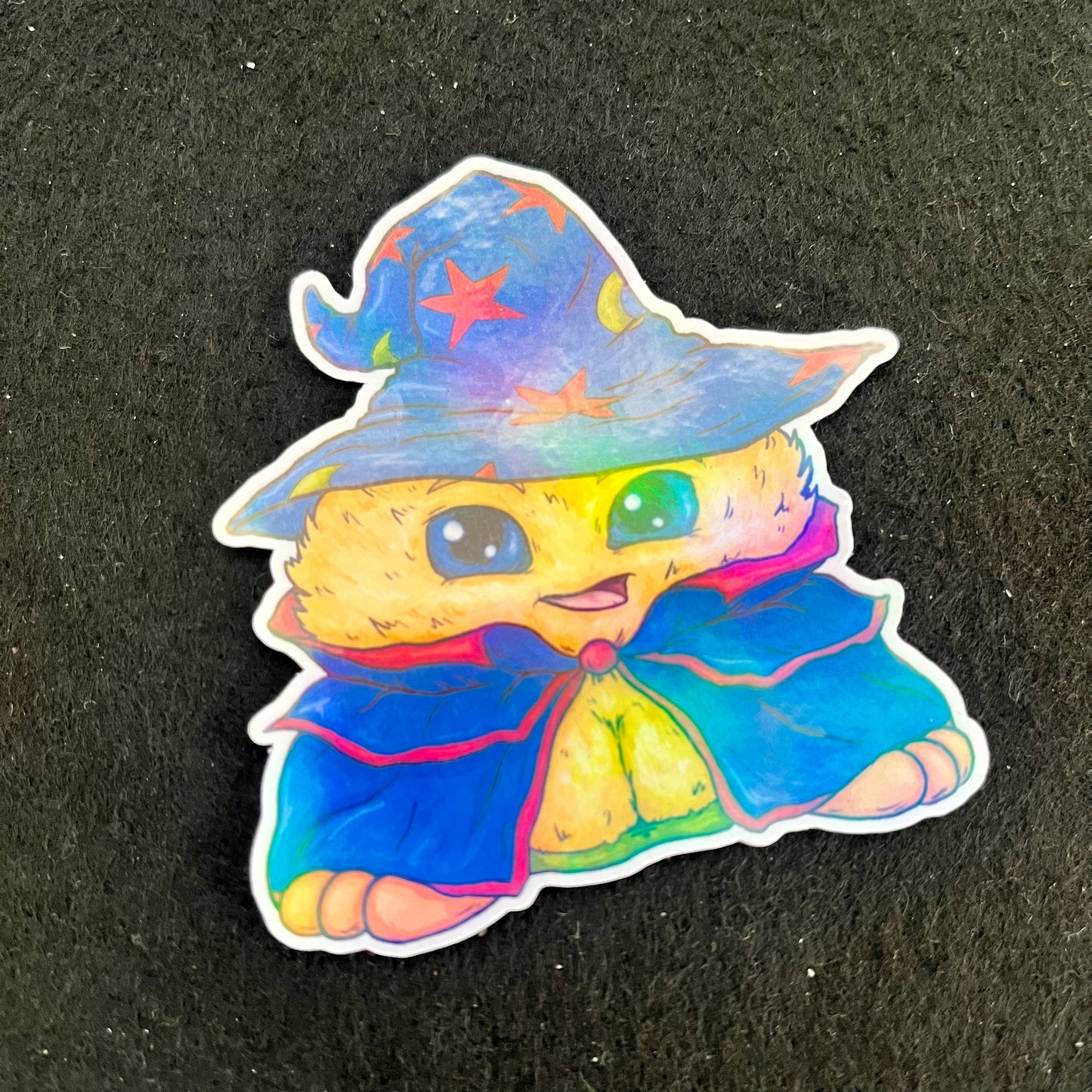 Neopets Shop Wizard Big Naturals Holographic Sticker