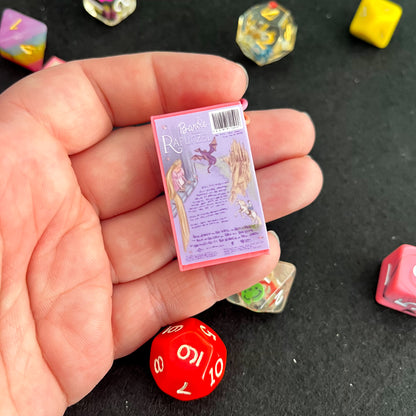 Barbie Rapunzel VHS Case Keyring