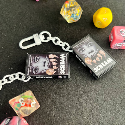 Scream VHS Case Keyring