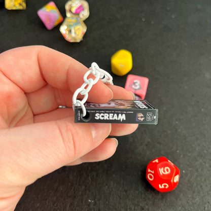 Scream VHS Case Keyring