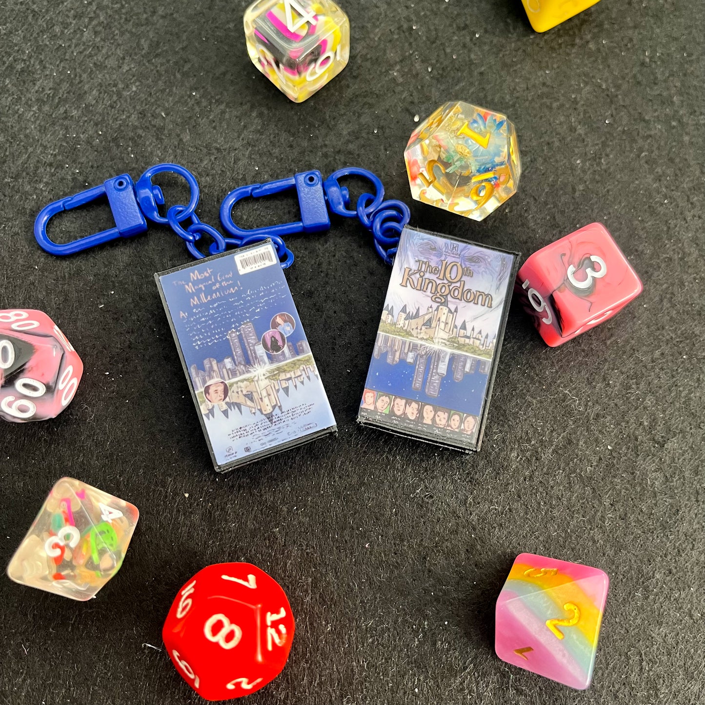 The 10th Kingdom VHS Case Keyring