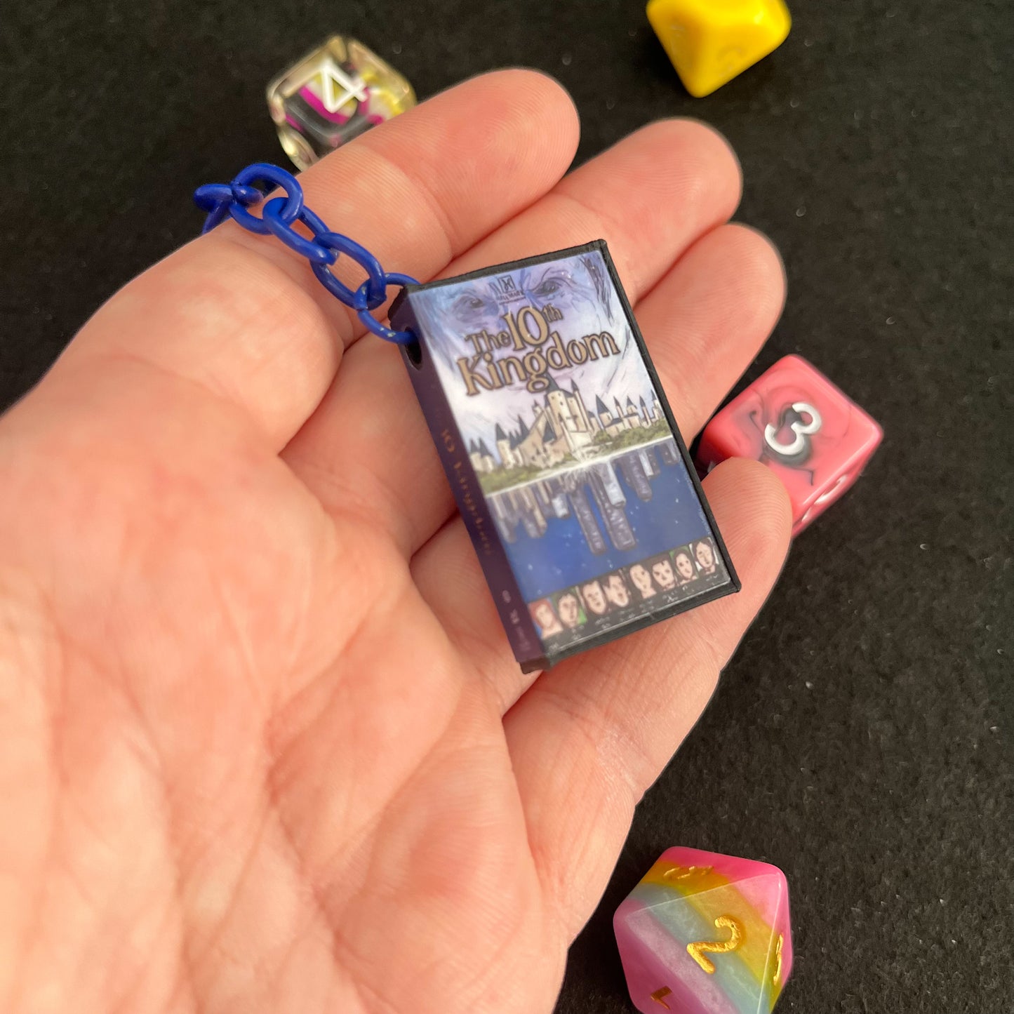 The 10th Kingdom VHS Case Keyring