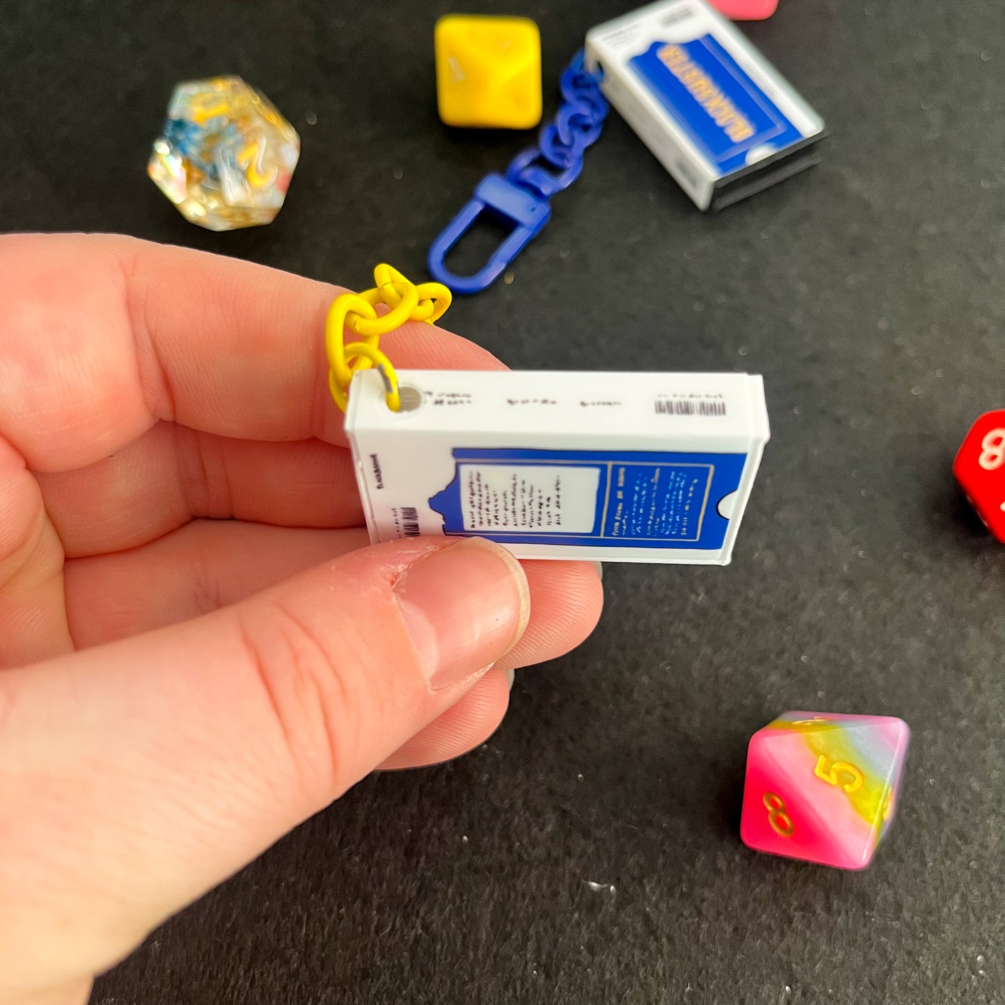 Blockbuster VHS Case Keyring