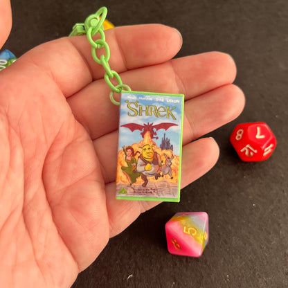 Shrek VHS Case Keyring