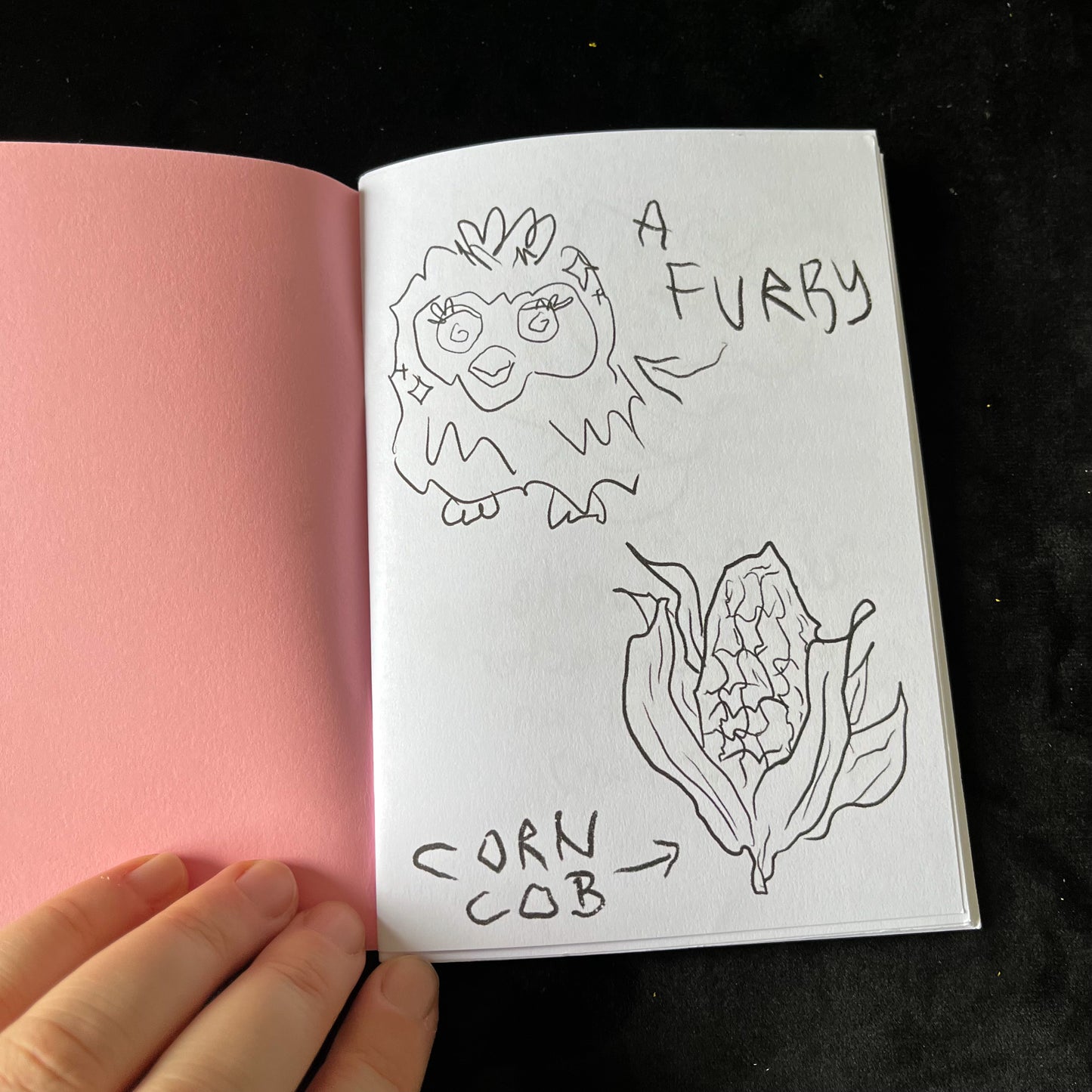 Shit Left Handed Drawings Zine