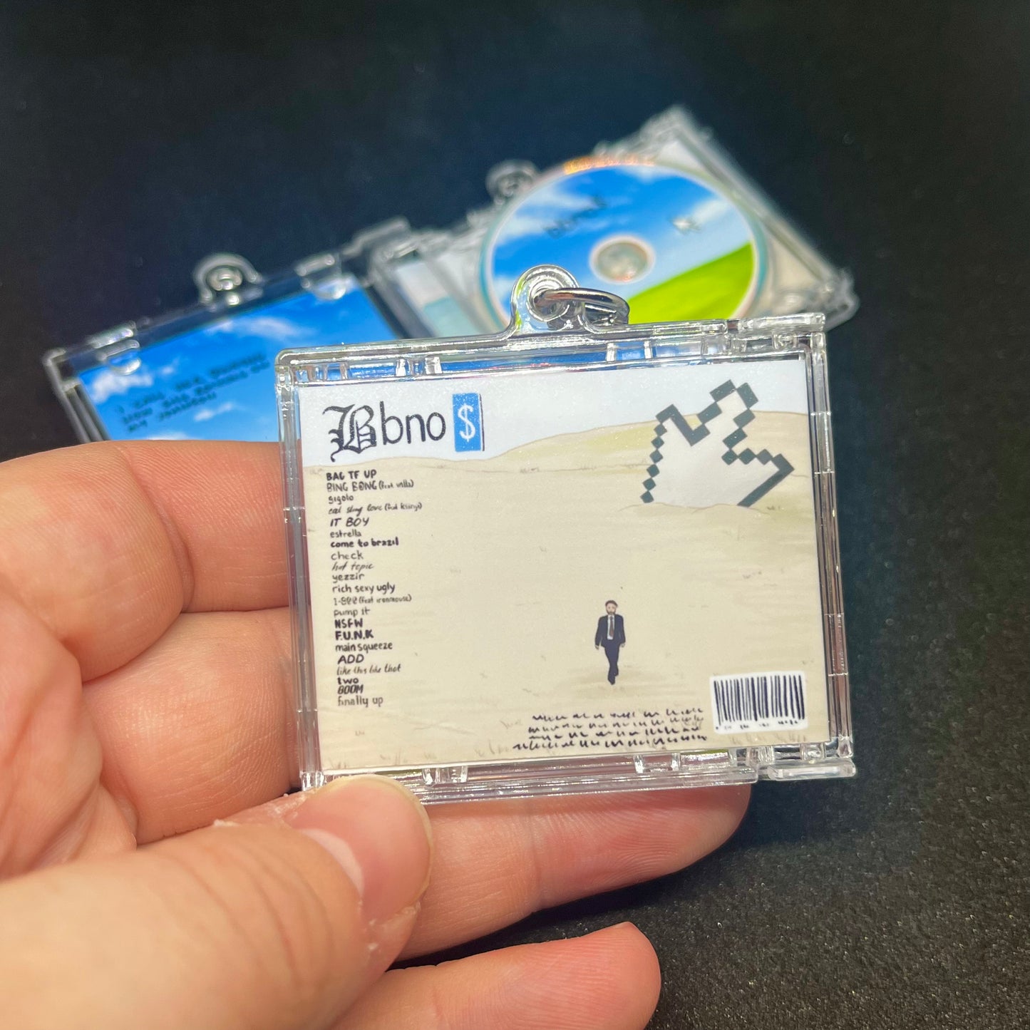 bbno$ - bbno$ Tiny CD Case Keyring