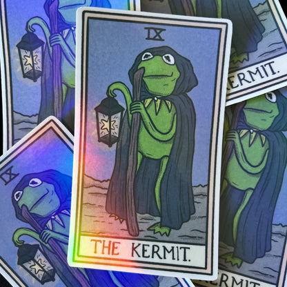 The Kermit Holographic Sticker