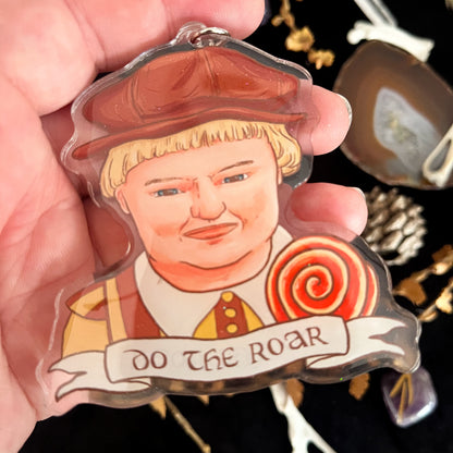 Shrek Do The Roar Charm Keychain