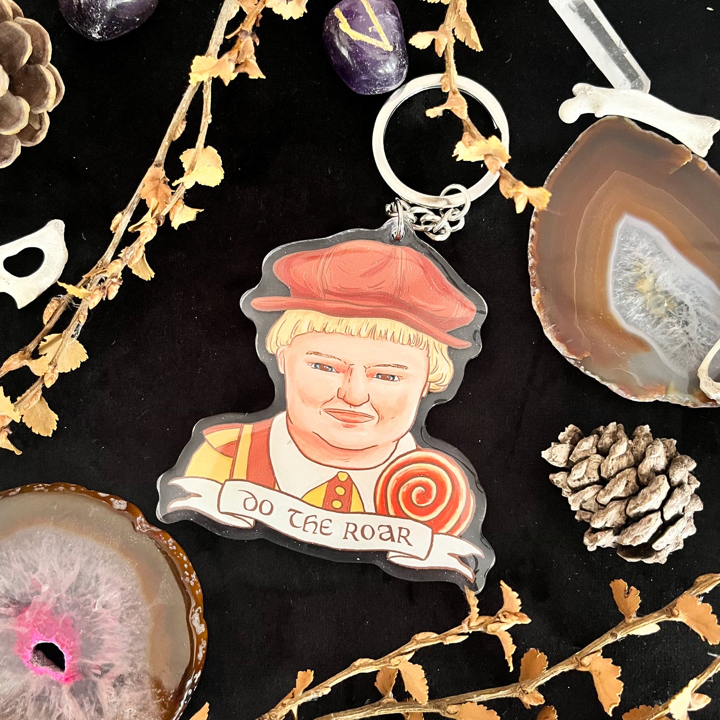 Shrek Do The Roar Charm Keychain