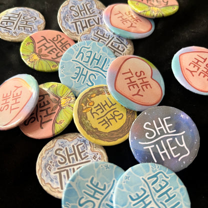 Pronoun Badges