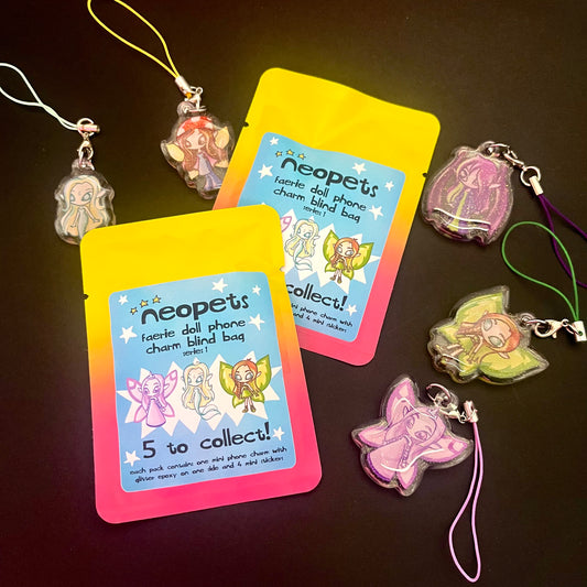Neopets Faerie Doll Charm Blind Bag