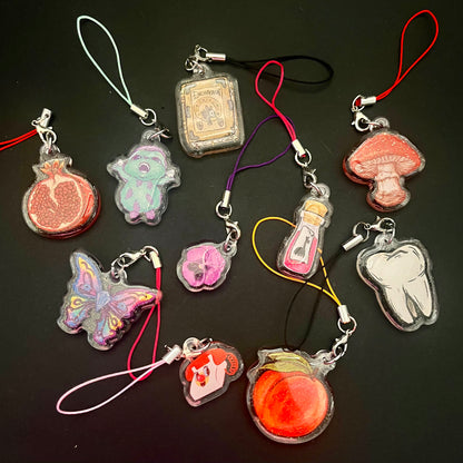 Toadstool Phone Charm