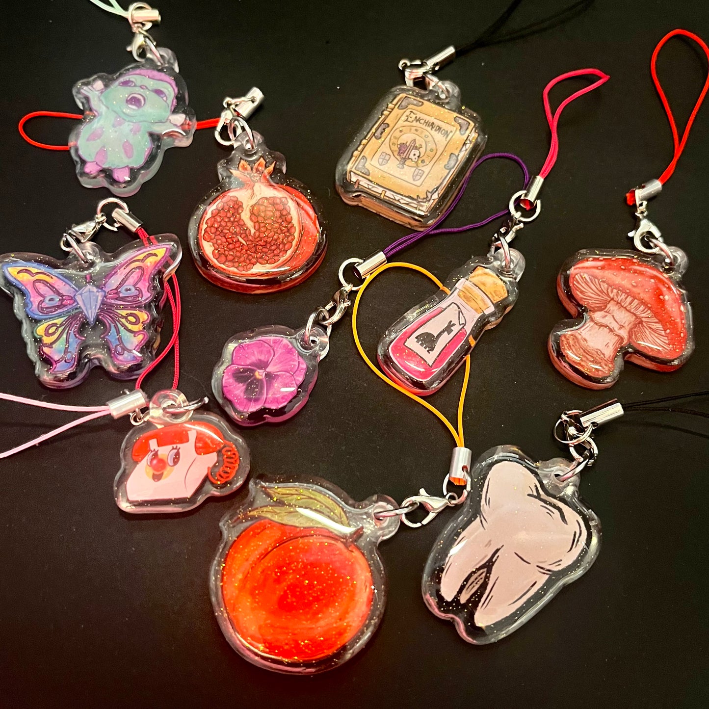 Toadstool Phone Charm