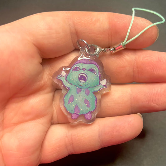Bibble Acrylic Phone Charm