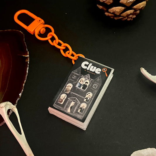 Clue VHS Case Keyring