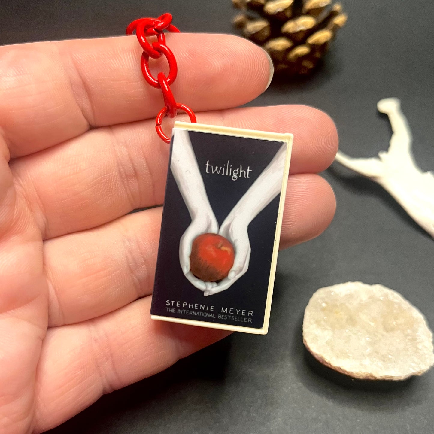 Twilight Book Keychain