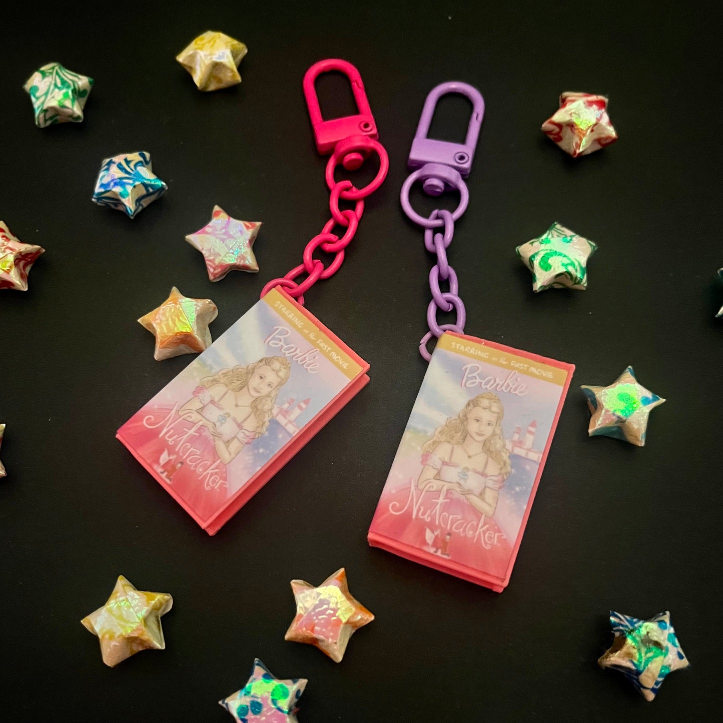 Barbie Nutcracker VHS Case Keyring