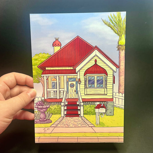 Bluey House Print
