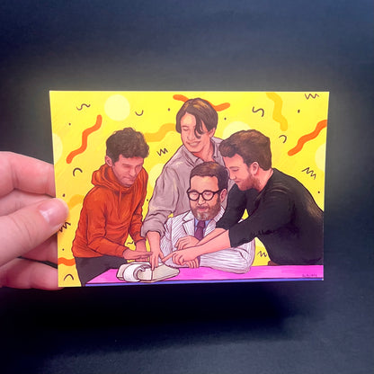 Noise Boys Postcard Print