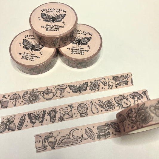 Tattoo Flash Washi Tape