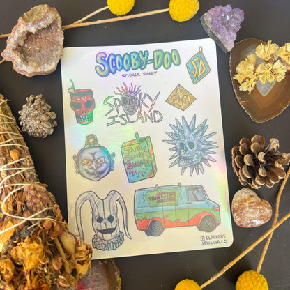 Scooby Doo Sticker Sheet
