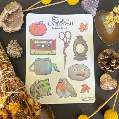 Over The Garden Wall Sticker Sheet