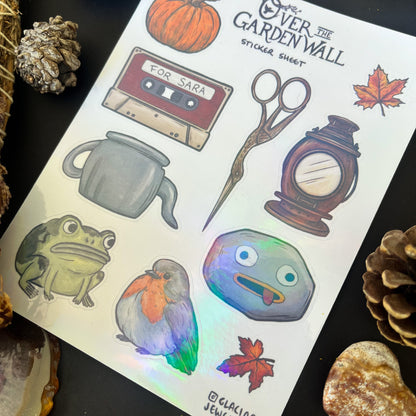 Over The Garden Wall Sticker Sheet