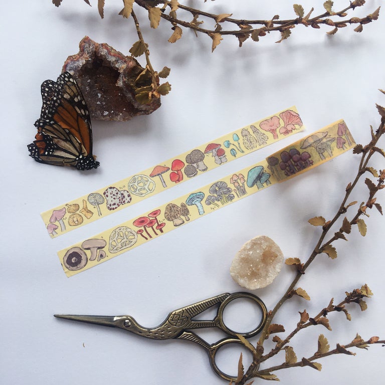 Fungi Washi Tape